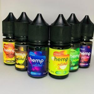 E-liquid 300mg de 30ml sabor WEED – Natural Hemp